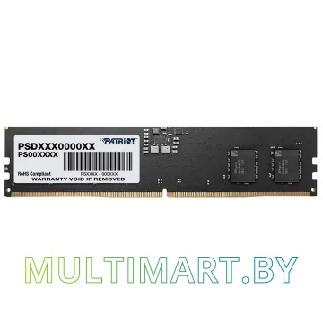 Оперативная память Patriot Signature Line 32GB DDR5 PC5-41600 (PSD532G52002)